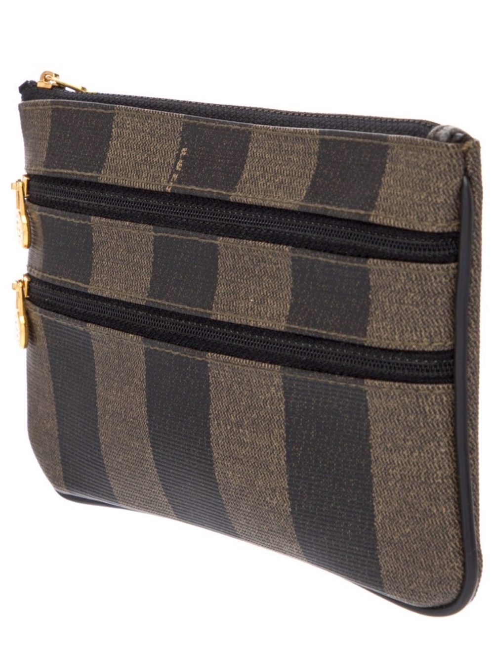 Vintage Fendi PenguinPouch in Black and Brown - Picture 8 of 11